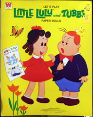 Little Lulu and Tubby Paper Dolls © 1974 Whitman Unused Unpunched